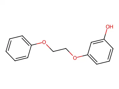 m-(2-Phenoxyethoxy)phenol structure