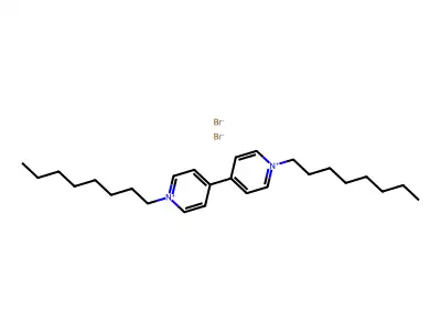 1,1'-Dioctyl-4,4'-bipyridinium dibromide structure