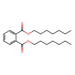 Diheptyl phthalate structure