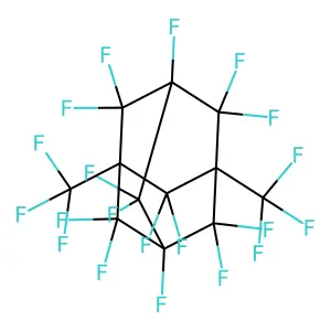 Perfluoro-1,3-dimethyladamantane structure