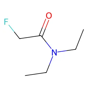 Acetamide, N,N-diethyl-alpha-fluoro- structure