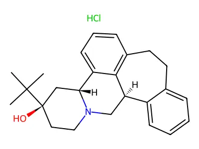 Butaclamol Hydrochloride structure