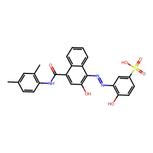 Xylidyl blue I structure