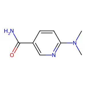 6-Dimethylaminonicotinamide structure