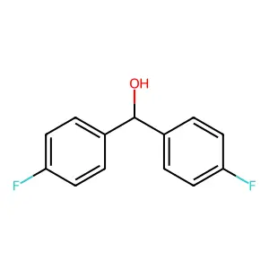 4,4'-Difluorobenzhydryl alcohol structure