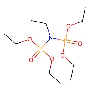 Imidodiphosphoric acid, ethyl-, tetraethyl ester structure