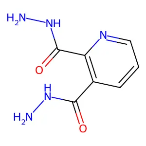 Pyridine-2,3-dihydrazide structure