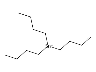 Tributylstannylium structure