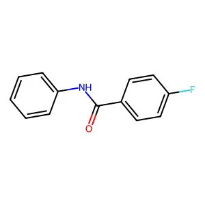 4-Fluorobenzanilide structure