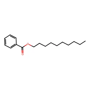 Decyl benzoate structure