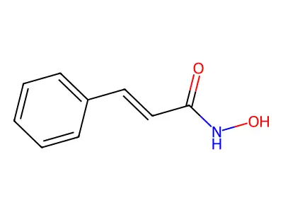 N-hydroxy-3-phenylprop-2-enamide structure