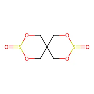 2,4,8,10-Tetraoxa-3,9-dithiaspiro(5.5)undecane, 3,9-dioxide structure