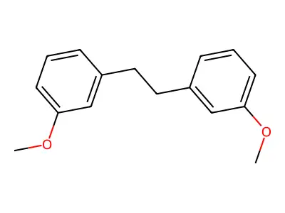 3,3'-Ethylenebis(anisole) structure