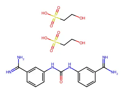 Amicarbalide isethionate structure