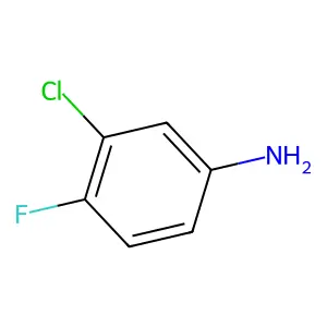 3-Chloro-4-fluoroaniline structure