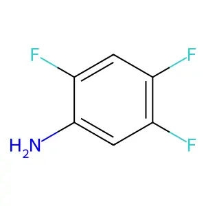 2,4,5-Trifluoroaniline structure