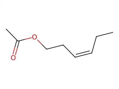 Hex-3-enyl acetate structure