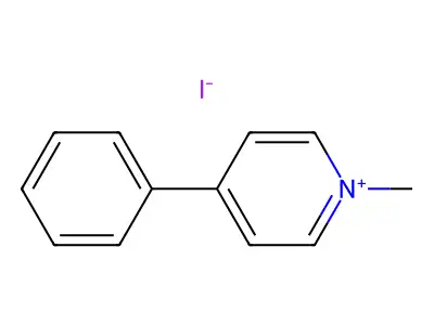 4-Phenylpyridinium iodide structure