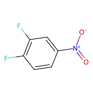 1,2-Difluoro-4-nitrobenzene structure