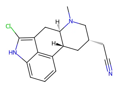 Lergo; Lergotril structure