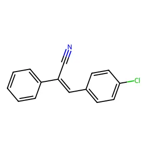 3-(4-Chlorophenyl)-2-phenylprop-2-enenitrile structure