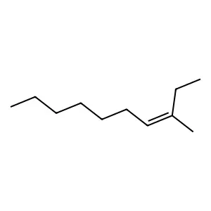 3-Methyldec-3-ene structure