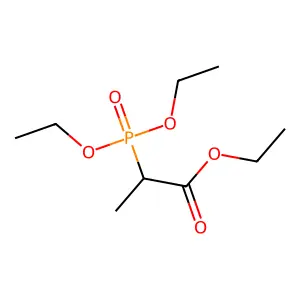 Triethyl 2-phosphonopropionate structure