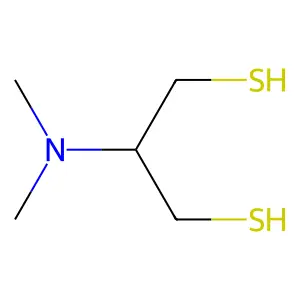 2-(Dimethylamino)propane-1,3-dithiol structure
