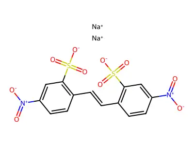 4,4'-Dinitro-2,2'-stilbene disulfonate disodium salt structure