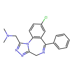 Adinazolam structure