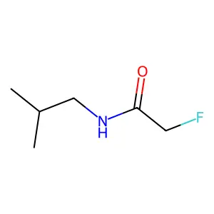 Acetamide, 2-fluoro-N-isobutyl- structure