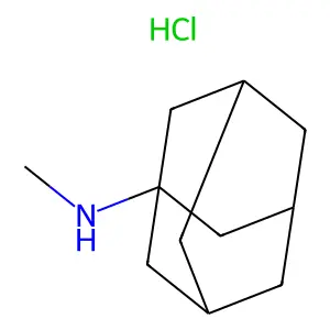 N-methyladamantan-1-amine hydrochloride structure