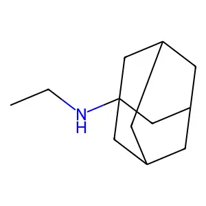 N-Ethyladamantan-1-amine structure