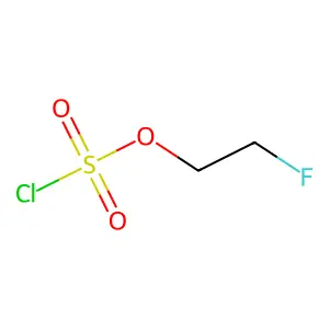 Chlorosulfuric acid, 2-fluoroethyl ester structure