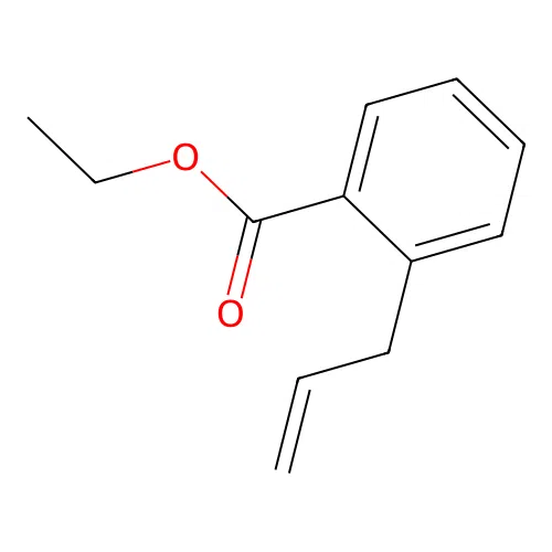 3-(2-Carboethoxyphenyl)-1-propene structure