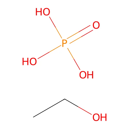 Phosphoric acid, ethyl ester structure