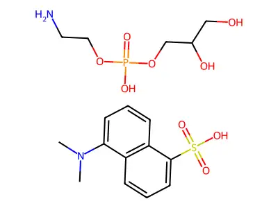 Dansyl phosphatidylethanolamine structure