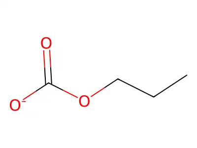 Carbonic acid, propyl ester structure