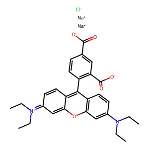 rhodamine WT structure