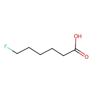 6-Fluorohexanoic acid structure