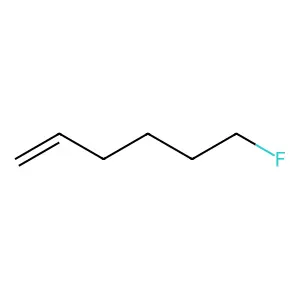 1-Hexene, 6-fluoro- structure