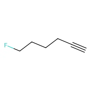 1-Hexyne, 6-fluoro- structure