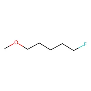 1-Fluoro-5-methoxypentane structure
