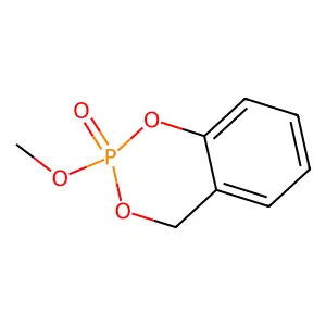 4H-1,3,2-Benzodioxaphosphorin, 2-methoxy-, 2-oxide structure
