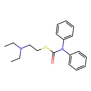 Fencarbamide structure