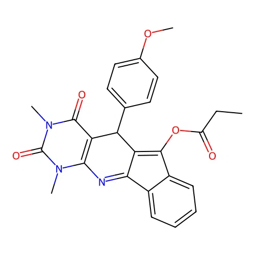 C26H23N3O5 structure