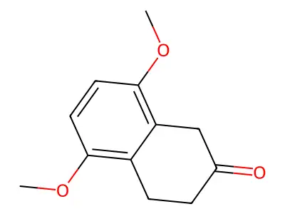 5,8-Dimethoxy-2-tetralone structure