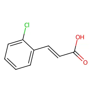 3-(2-Chlorophenyl)acrylic acid structure