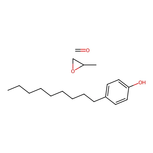 Formaldehyde;2-methyloxirane;4-nonylphenol structure