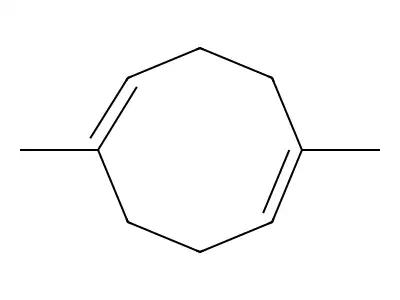 1,5-Dimethylcycloocta-1,5-diene structure